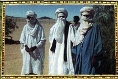 Туареги в национальной одежде
